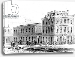 Постер Школа: Английская 19в. View of the East Side of Soho Square, 1850