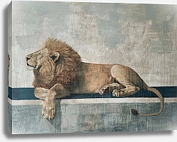 Постер Dreaming lion daze