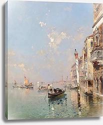 Постер Унтербергер Франц Канал Джудекка в Венедиге