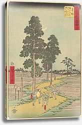 Постер Утагава Хирошиге (яп) Akasaka