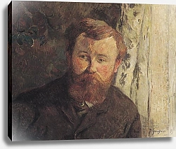 Постер Гоген Поль (Paul Gauguin) Portrait of Achille Granchi Taylor, 1885