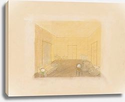 Постер Габриэль Рене L’Eau fraiche – maquette de décor