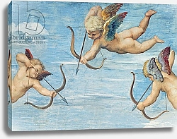 Постер Рафаэль (Raphael Santi) The Triumph of Galatea, 1512-14 3
