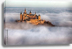 Постер Германия. Замок Гогенцоллерн - «Замок в облаках»