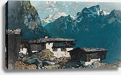 Постер Малли Оскар Bergbauernhaus