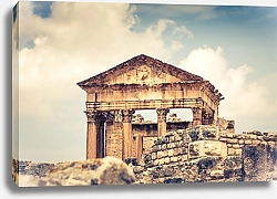 Постер Древний римский город Дугга, Тунис
