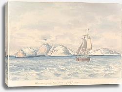 Постер Смит Чарльз Гамильтон View West of Lout Harbour; Spitzberger