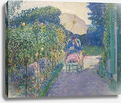 Постер Фрисеке Фредерик Woman Seated in a Garden