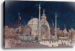 Постер Хоффбауер Федор Парижская выставка 1900 года монументальные ворота