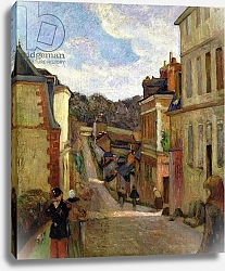 Постер Гоген Поль (Paul Gauguin) A Suburban Street, 1884