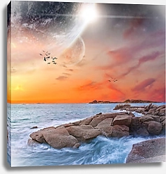 Постер Восход на чужой планете