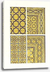 Постер Робинсон Джон Specimens of Modern French Ornamental Wood Flooring.