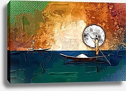 Постер Этнический пейзаж