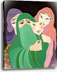Постер Шава Лайла (совр) Masks, 1989
