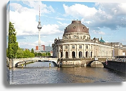 Постер Берлин, река  Шпрее
