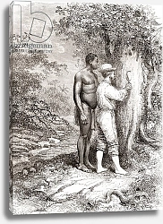 Постер Школа: Испанская 19в. Jules Crevaux, during his exploration of French Guiana in 1878 2