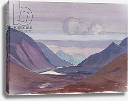 Постер Рерих Николай Chandra River, study, 1931