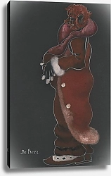 Постер Ландау Лон Bruin, de Beer