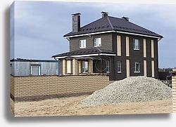 Постер Строительство нового загородного дома