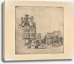 Постер Панкевич Юзеф Paris – des Tuileries Street