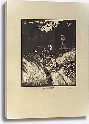 Постер Шольц Георг Nach der Feldarbeit