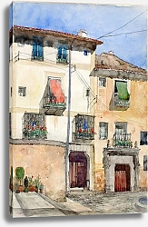 Постер Гилберт Касс Старый дом в Сеговии, Испания