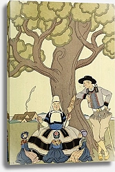 Постер Барбье Джордж Фальцеты и фанфары, давным-давно