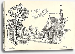 Постер Оортвейн Мартен Gezicht te Oosthuizen