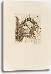 Постер Шимон Тавик Въезд на Мостецкую улицу на Малой Стране