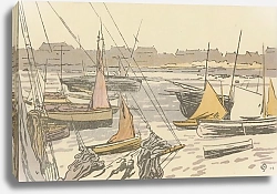Постер Жуайо Амеде Roscoff, Séchage des voiles