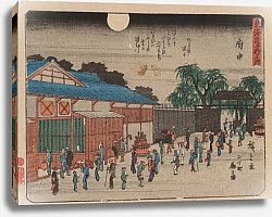 Постер Утагава Хирошиге (яп) Tokaido gojusantsugi, Pl.20