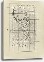 Постер Либо Мишель Le pneu vélo Arudy