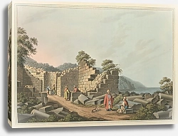 Постер Майер Луиджи Руины древнего храма на Самосе