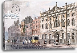 Постер Школа: Английская 19в. The South front of Ironmongers Hall, from 'R. Ackermann's Repository of Arts' 1811