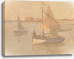 Постер Скотт Франк Эдвин Рыболовецкие суда Онфлера № 1