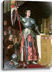 Постер Ингрес Джин Joan of Arc at the Coronation of King Charles VII 17th July 1429, 1854