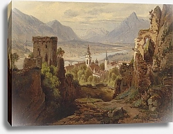 Постер Мюнш Леопольд Blick auf Rattenberg am Inn