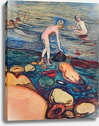 Постер Мунк Эдвард Bathers, 1897-1899