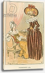 Постер Робида Альберт Parisiennes 1789
