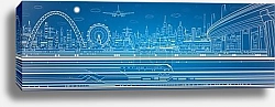 Постер Городская панорама 2