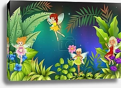 Постер Сад с феями