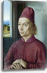 Постер Баутс Дирк Портрет мужчины 17