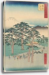 Постер Утагава Хирошиге (яп) Fujisawa