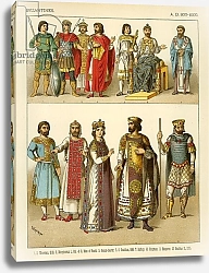 Постер Критцмейстер Альберт (грав) Byzantines Costume 800-1000 AD