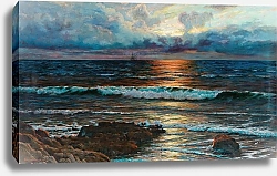 Постер Махохян Вартан Sunset on the Seashore