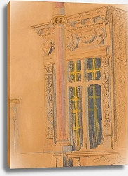 Постер Чолковский Леон Bay window in the eastern wing of the Wawel Castle