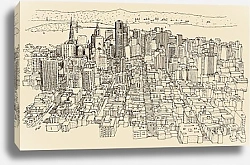 Постер Сан-Франциско: Городские горизонты и улочки