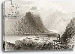 Постер Бартлет Уильям (последователи, грав) Delphi Lodge, County Mayo, Ireland, from 'Scenery and Antiquities of Ireland'