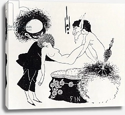 Постер Бердсли Аубри Tail-piece from 'Salome' by Oscar Wilde