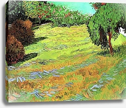 Постер Ван Гог Винсент (Vincent Van Gogh) Солнечная поляна в общественном парке